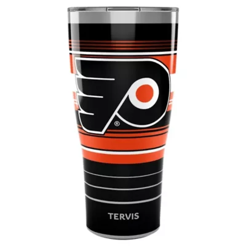 NHL Philadelphia Flyers 30oz. Hype Stripes Stainless Tumbler