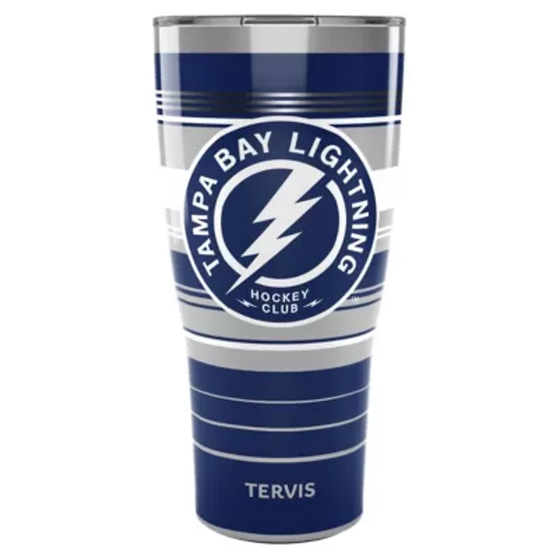 NHL Tampa Bay Lightning 30oz. Hype Stripes Stainless Tumbler