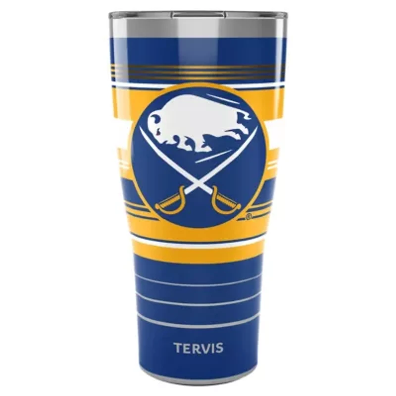 NHL Buffalo Sabres 30oz. Hype Stripes Stainless Tumbler