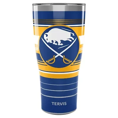 NHL Buffalo Sabres 30oz. Hype Stripes Stainless Tumbler