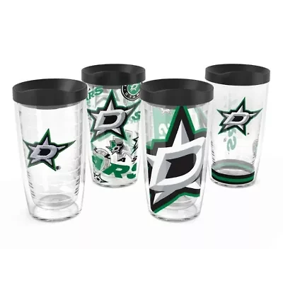 NHL Dallas Stars Four-Pack 16oz. Classic Tumbler Set