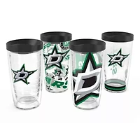 NHL Dallas Stars Four-Pack 16oz. Classic Tumbler Set