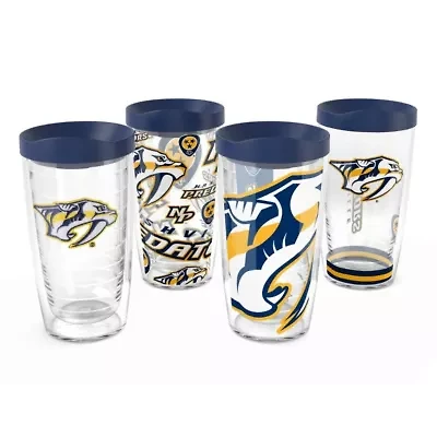 NHL Nashville Predators Four-Pack 16oz. Classic Tumbler Set