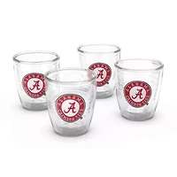 Alabama Crimson Tide NCAA Alabama Tide 4-Pack 12oz. Emblem Tumbler Set