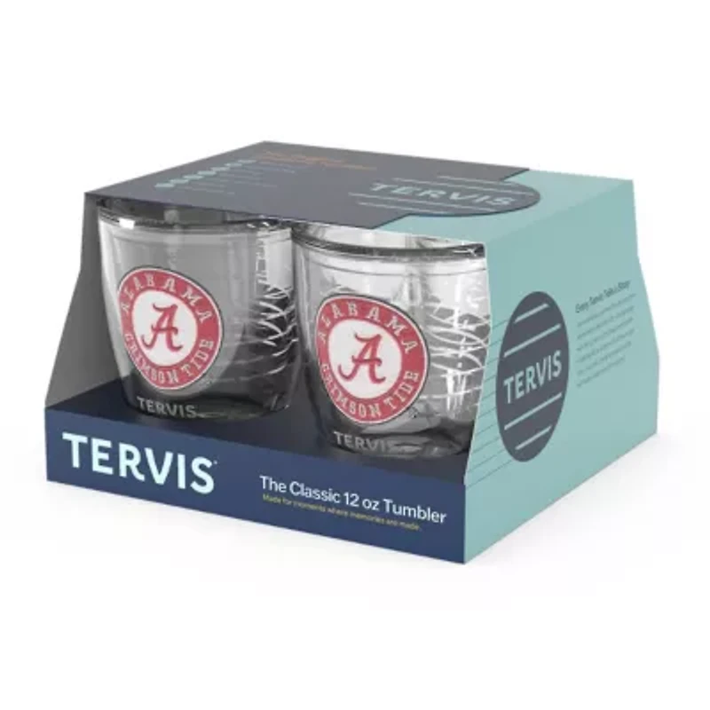 Alabama Crimson Tide NCAA Alabama Tide 4-Pack 12oz. Emblem Tumbler Set