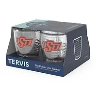 NCAA Oklahoma State Cowboys 4-Pack 12oz. Emblem Tumbler Set