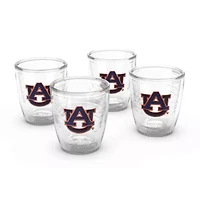 NCAA Auburn Tigers 4-Pack 12oz. Emblem Tumbler Set