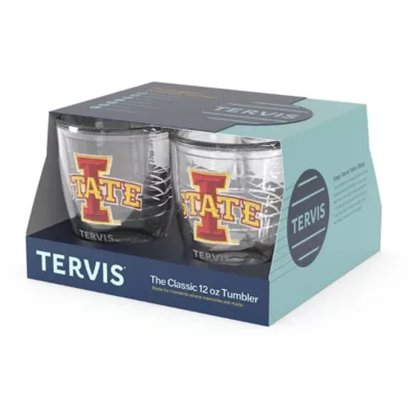 NCAA Iowa State Cyclones 4-Pack 12oz. Emblem Tumbler Set