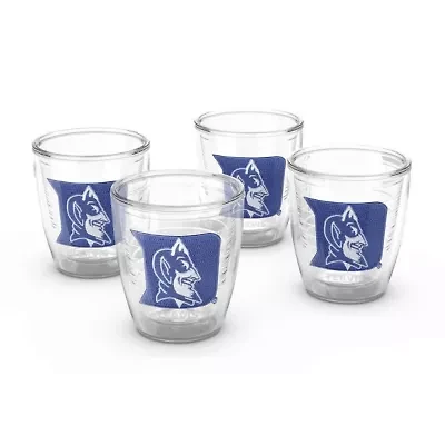 Duke Blue Devils NCAA Duke Devils 4-Pack 12oz. Emblem Tumbler Set
