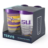 NCAA LSU Tigers Four-Pack 16oz. Classic Tumbler Set