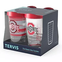 NCAA Ohio State Buckeyes Four-Pack 16oz. Classic Tumbler Set