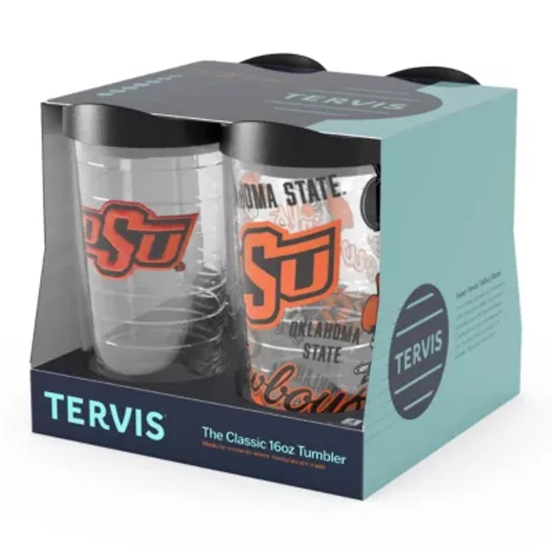 NCAA Oklahoma State Cowboys Four-Pack 16oz. Classic Tumbler Set