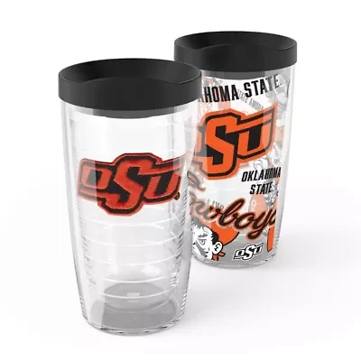 NCAA Oklahoma State Cowboys 2-Pack 16oz. Competitor & Emblem Tumbler Set