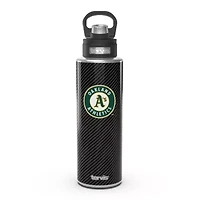 Cooperstown Teams Oakland Athletics 40oz. Carbon Fiber Wide Mouth Water Bottle