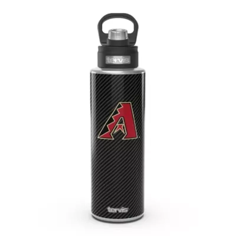 MLB Arizona Diamondbacks 40oz. Carbon Fiber Wide Mouth Water Bottle