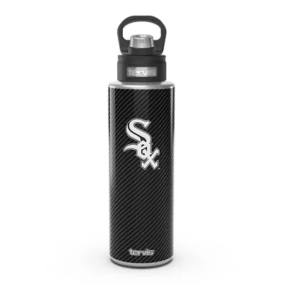 Chicago White Sox MLB Chicago Sox 40oz. Carbon Fiber Wide Mouth Water Bottle