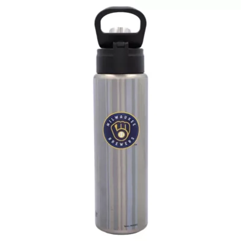 MLB Milwaukee Brewers 24oz. All In Wide Mouth Water Bottle