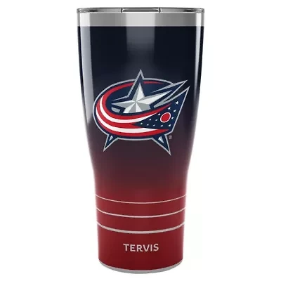 NHL Columbus Jackets 30oz. Ombre Stainless Tumbler