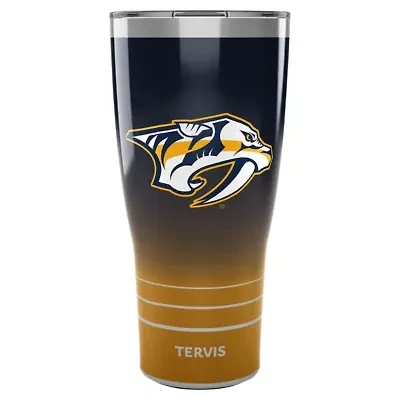 NHL Nashville Predators 30oz. Ombre Stainless Tumbler