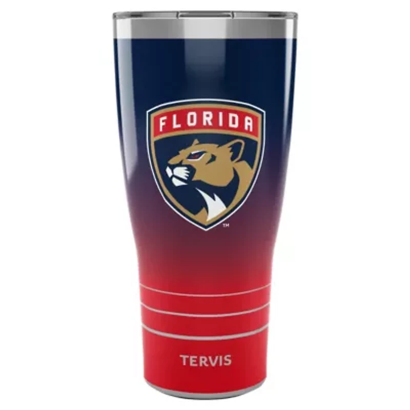 NHL Florida Panthers 30oz. Ombre Stainless Tumbler