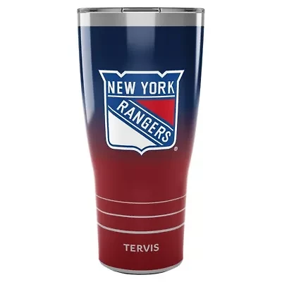 NHL New York Rangers 30oz. Ombre Stainless Tumbler