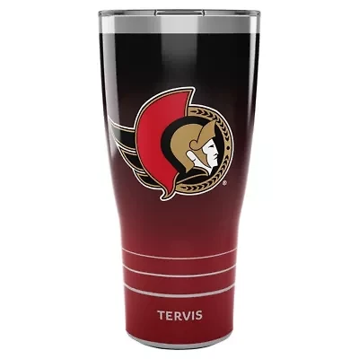 NHL Ottawa Senators 30oz. Ombre Stainless Tumbler