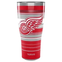 NHL Detroit Wings 30oz. Hype Stripes Stainless Tumbler