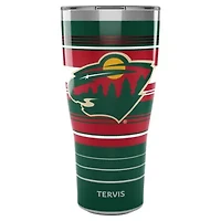 NHL Minnesota Wild 30oz. Hype Stripes Stainless Tumbler