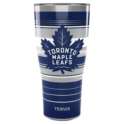 NHL Toronto Maple Leafs 30oz. Hype Stripes Stainless Tumbler
