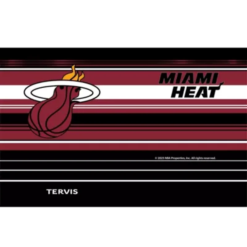 NBA Miami Heat 30oz. Hype Stripes Tumbler