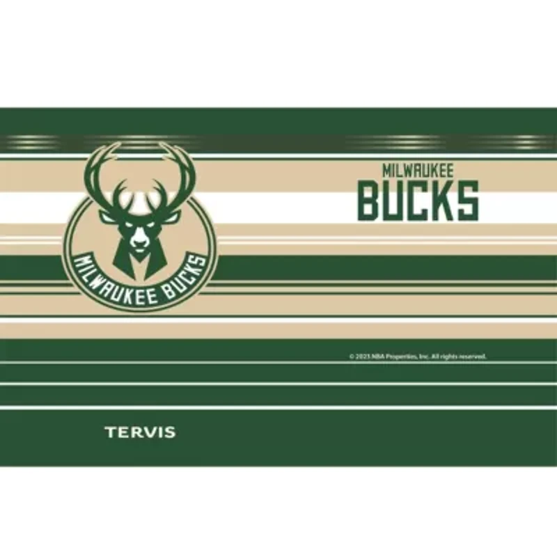 NBA Milwaukee Bucks 30oz. Hype Stripes Tumbler
