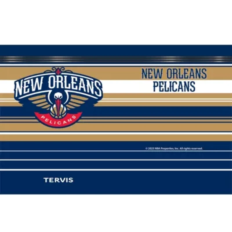 NBA New Orleans Pelicans 30oz. Hype Stripes Tumbler