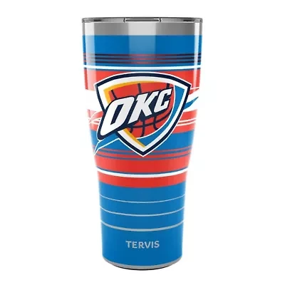 NBA Oklahoma City Thunder 30oz. Hype Stripes Tumbler