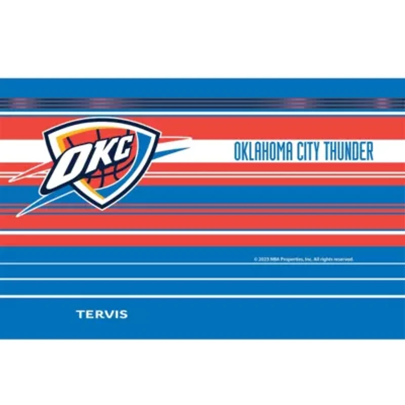 NBA Oklahoma City Thunder 30oz. Hype Stripes Tumbler