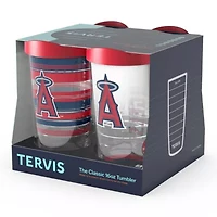 MLB Los Angeles Angels Four-Pack 16oz. Classic Tumbler Set