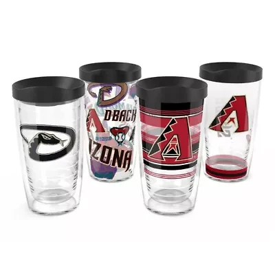 MLB Arizona Diamondbacks Four-Pack 16oz. Classic Tumbler Set