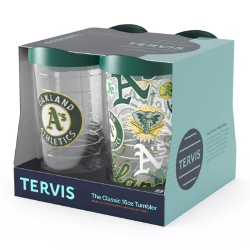 Cooperstown Teams Oakland Athletics Four-Pack 16oz. Classic Tumbler Set