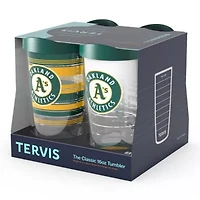 Cooperstown Teams Oakland Athletics Four-Pack 16oz. Classic Tumbler Set