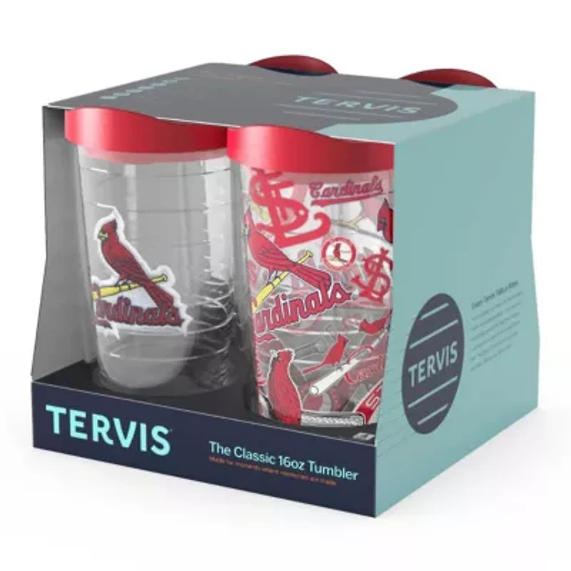 MLB St. Louis Cardinals Four-Pack 16oz. Classic Tumbler Set