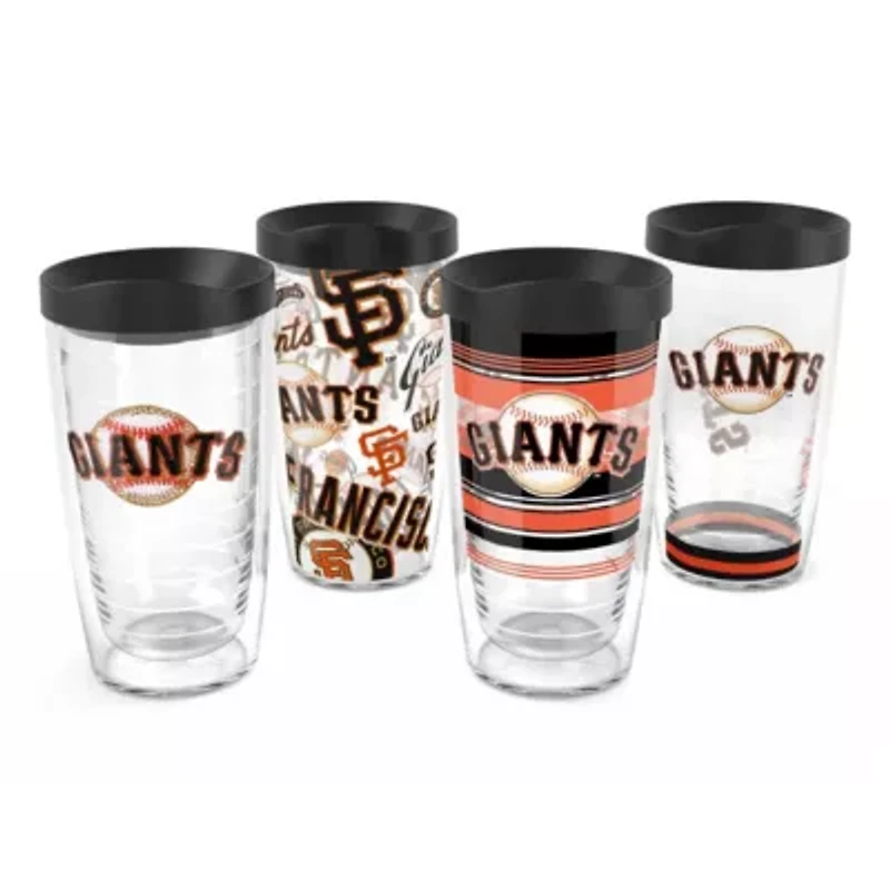 MLB San Francisco Giants Four-Pack 16oz. Classic Tumbler Set