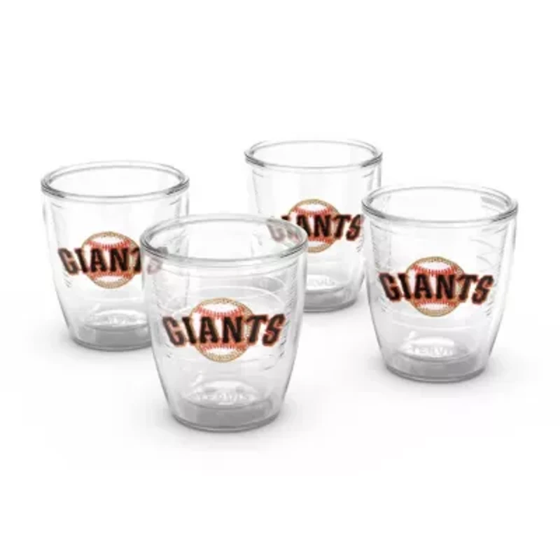 MLB San Francisco Giants Four-Pack 12oz. Emblem Tumbler Set
