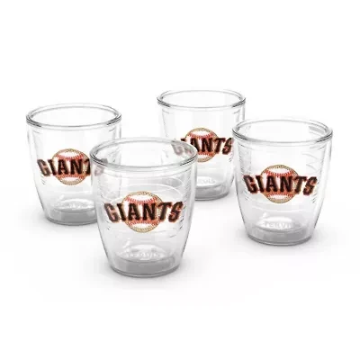 MLB San Francisco Giants Four-Pack 12oz. Emblem Tumbler Set