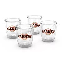 MLB San Francisco Giants Four-Pack 12oz. Emblem Tumbler Set