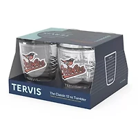 MLB Baltimore Orioles Four-Pack 12oz. Emblem Tumbler Set