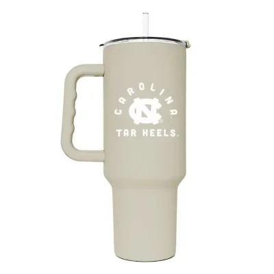 NCAA North Carolina Tar Heels 40oz. Sand Soft Touch Tumbler