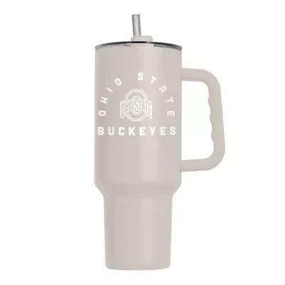 NCAA Ohio State Buckeyes 40oz. Sand Soft Touch Tumbler
