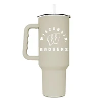 NCAA Wisconsin Badgers 40oz. Sand Soft Touch Tumbler