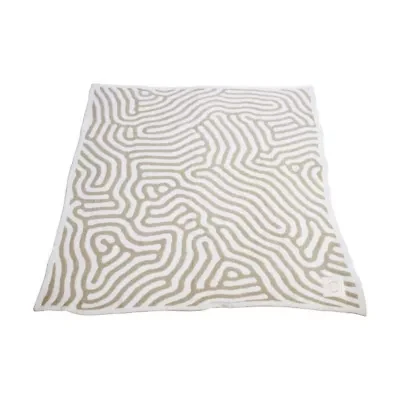 NCAA Ohio State Buckeyes 50" x 60" Luxe Dreams Throw Blanket