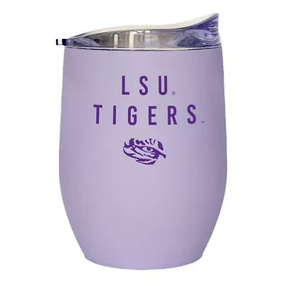 NCAA LSU Tigers 16oz. Soft Touch Curved Tumbler