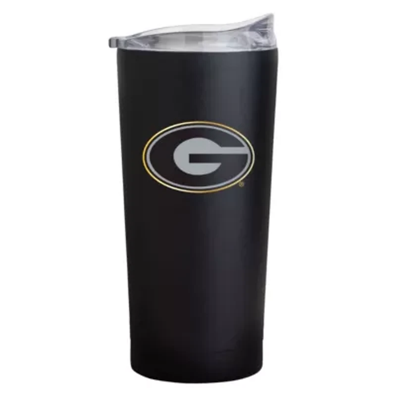 NCAA Georgia Bulldogs Foil 20oz. Powder Coat Tumbler